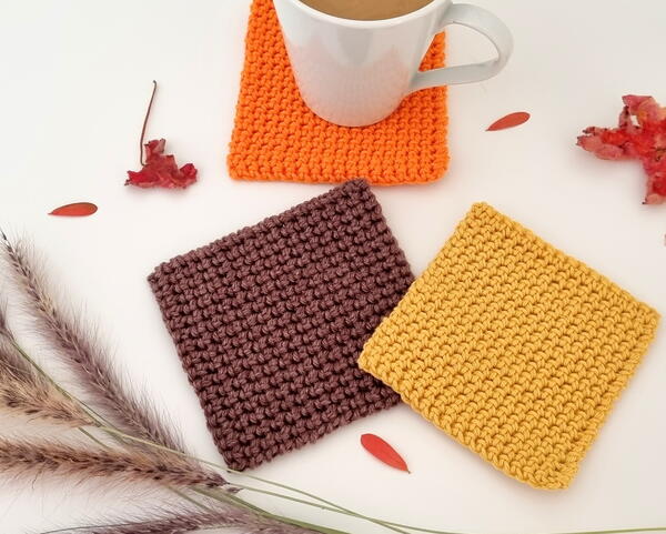 Thermal Crochet Coasters