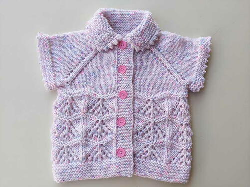 Knit Baby Cardigan