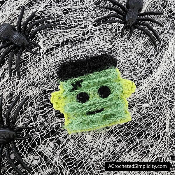 Frankenstein's Monster Dish Scrubby