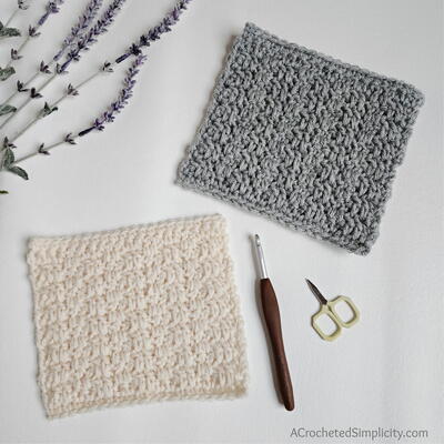 How To Crochet The Extended Moss Stitch