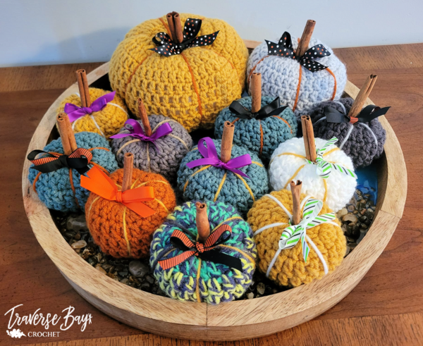 Ribbon Pumpkins