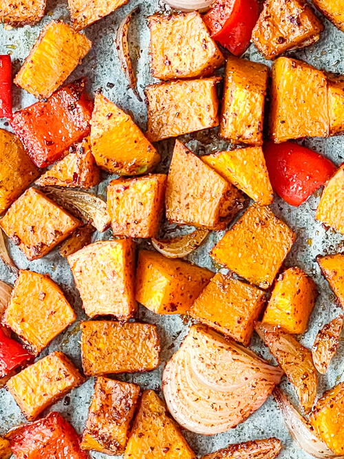 Roasted Pumpkin Quinoa Salad (pumpkin Spice Dressing)