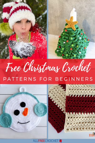 40+ Free Christmas Crochet Patterns for Beginners