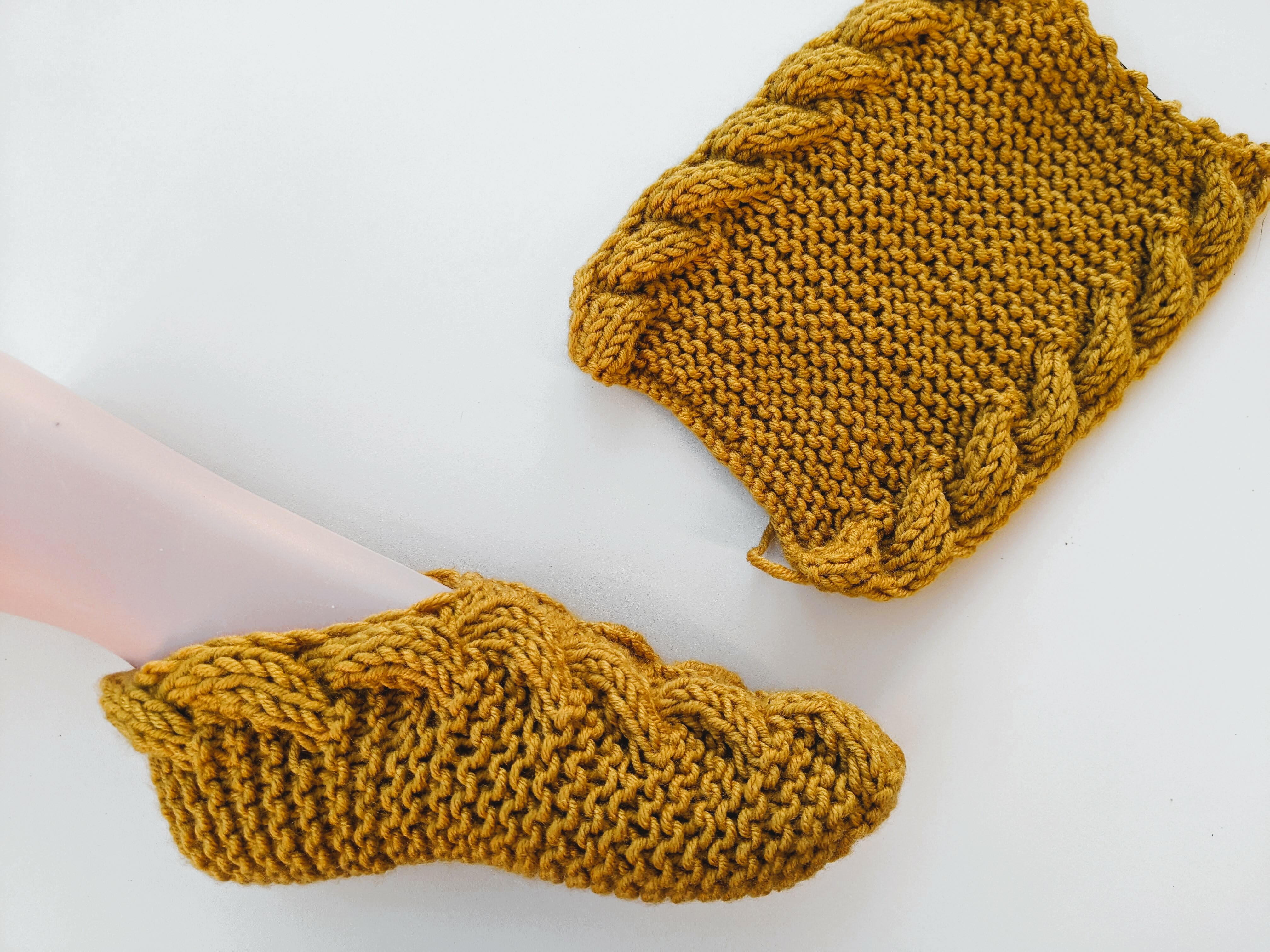 16 Slipper and Sock Knitting Patterns
