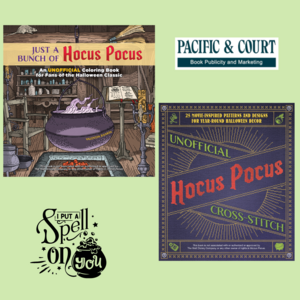 Hocus Pocus Cross-Stitch and Coloring Book Bundle Giveaway
