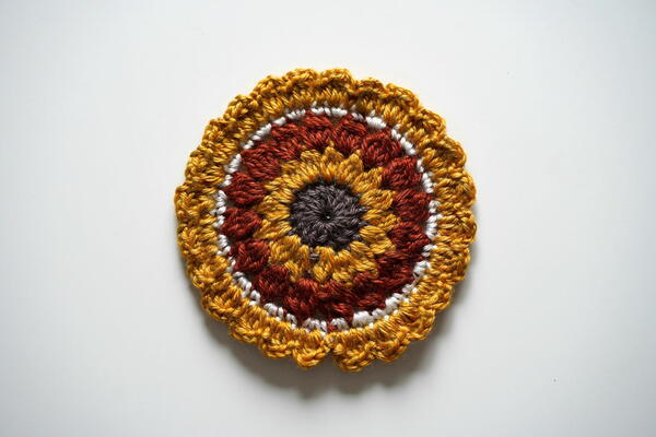 Crochet Along Floral Applique