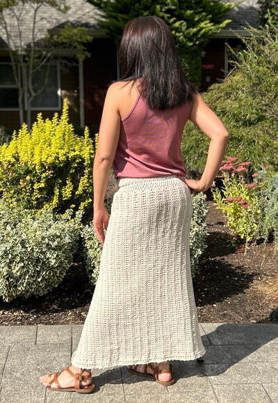 Bohemian Crochet Skirt