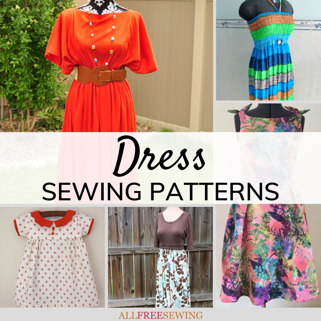 75+ Free Dress Patterns (to Sew for Women  Girls)