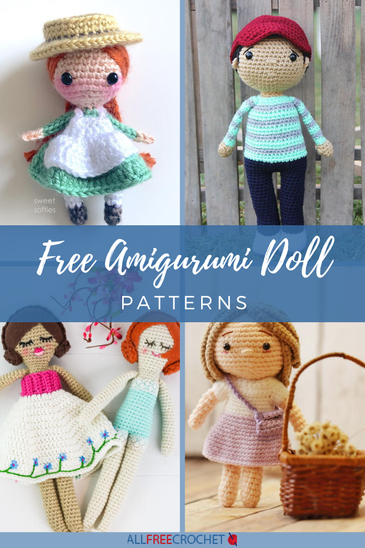 Amigurumi girl doll patterns free hotsell