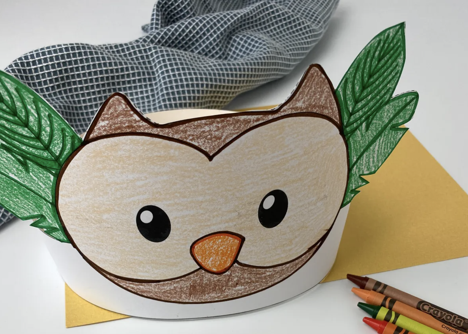 Owl Headband Craft 