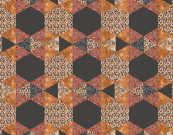 Autumn Safari Hexagon Quilt Pattern Free