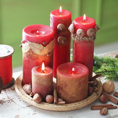 How to Make Spiced Candles