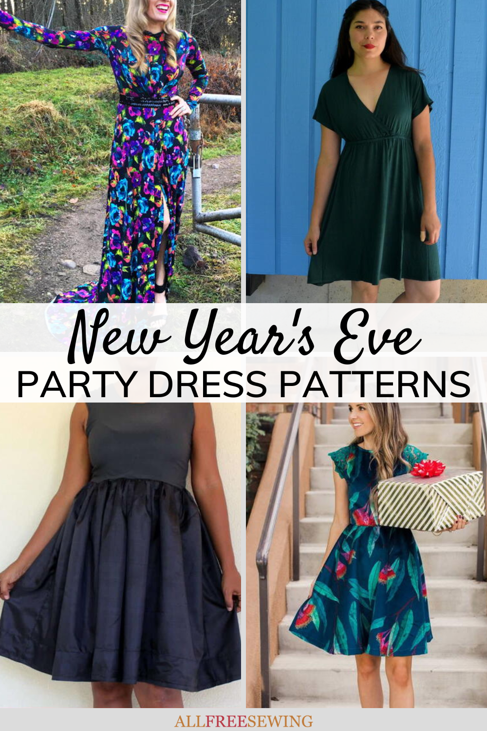 free party dress pattern 15+ New Year's Eve Party Dress Sewing Patterns