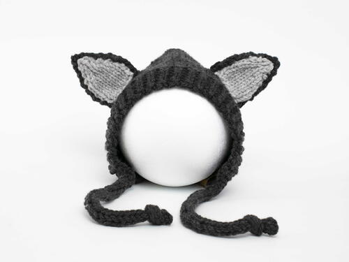 Cat Ears Pixie Bonnet Hat - Newborn Baby Children