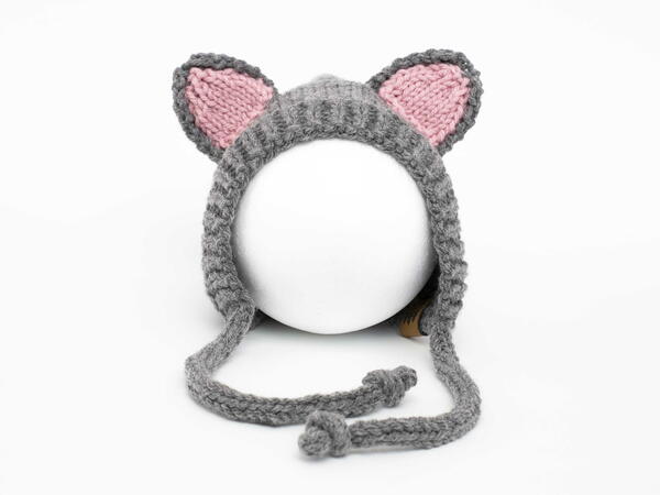 Mouse Ears Pixie Bonnet Hat Baby Children