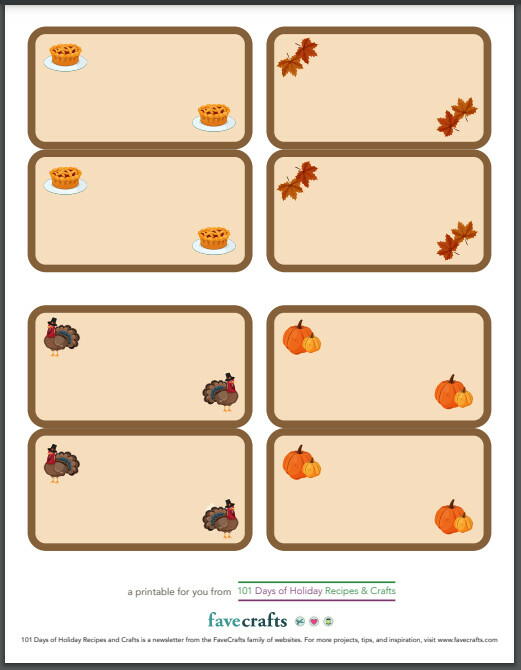 Printable Thanksgiving Name Cards Editable Thanksgiving Place Cards Printable Thanksgiving Name Cards Editable Thanksgiving Place Cards