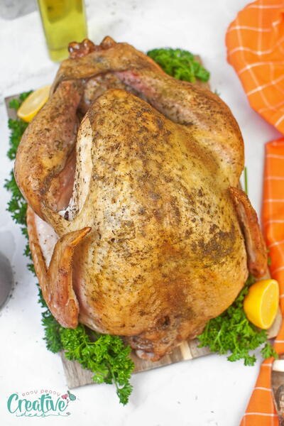 Oven Roasted Turkey With Herbs