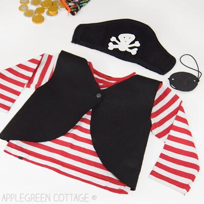 Free DIY Pirate Costume Pattern