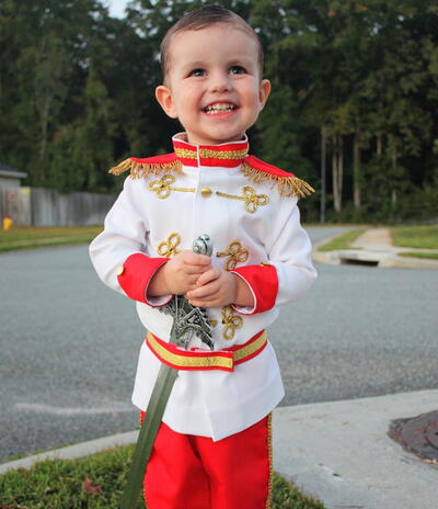 The Cutest Prince Charming Costume Ever