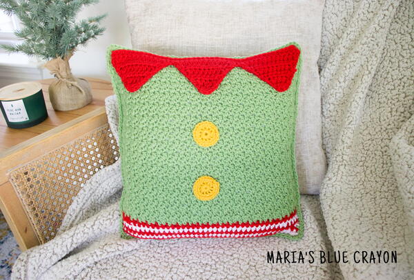 Crochet Elf Pillow