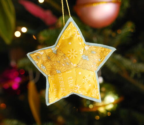 Shining Star Christmas Ornament