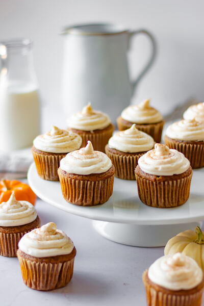 Heavenly Gluten-free Pumpkin Cupcakes