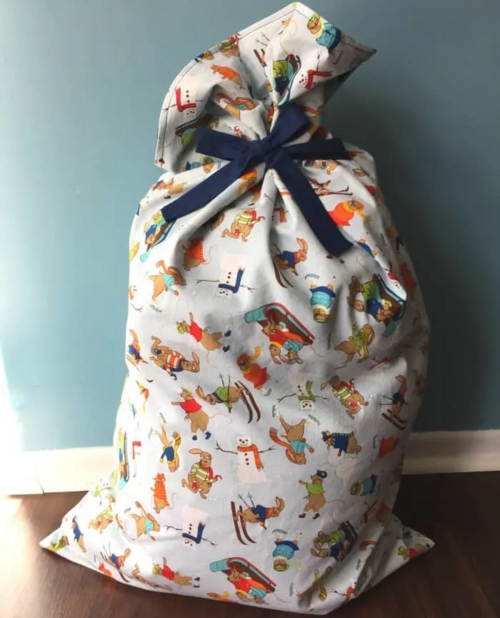 Easy DIY Santa Bag Tutorial