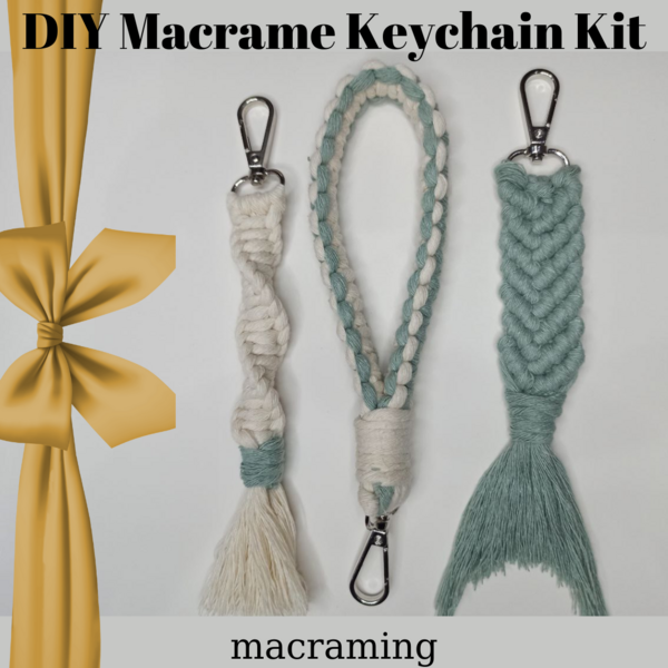 Macrame Keychain