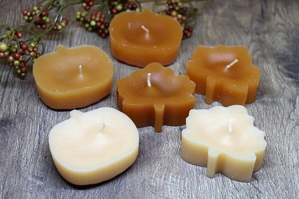 Diy Autumn Candles Made From Used Candles