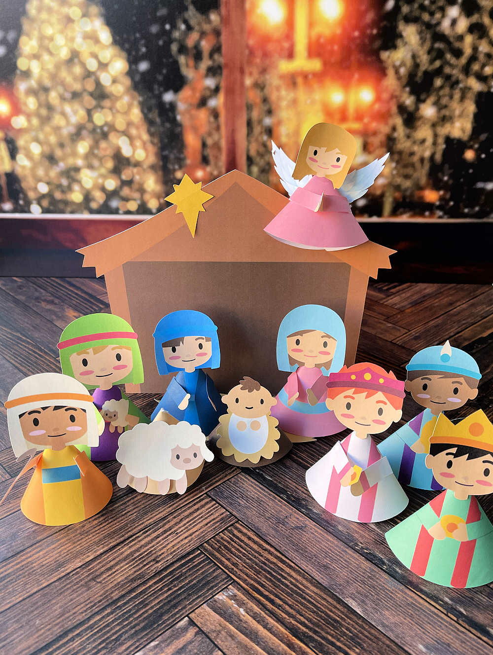 Printable Christmas Nativity DIYIdeaCenter Com