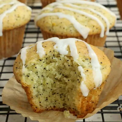Lemon Poppy Seed Muffins 
