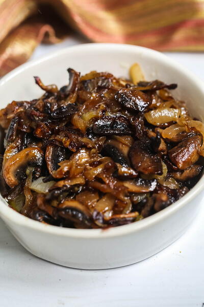 Caramelized Mushrooms And Onions