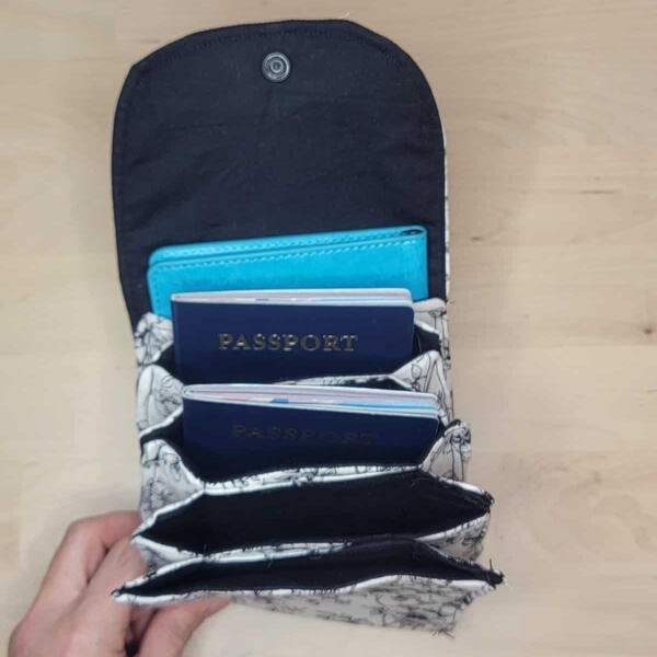 Easy Sew Accordion Pouch