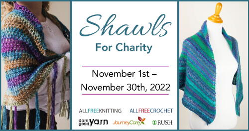 Shawls for Charity Drive 2022