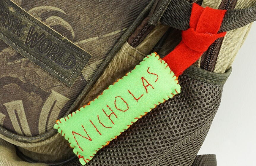 Backpack Name Tag