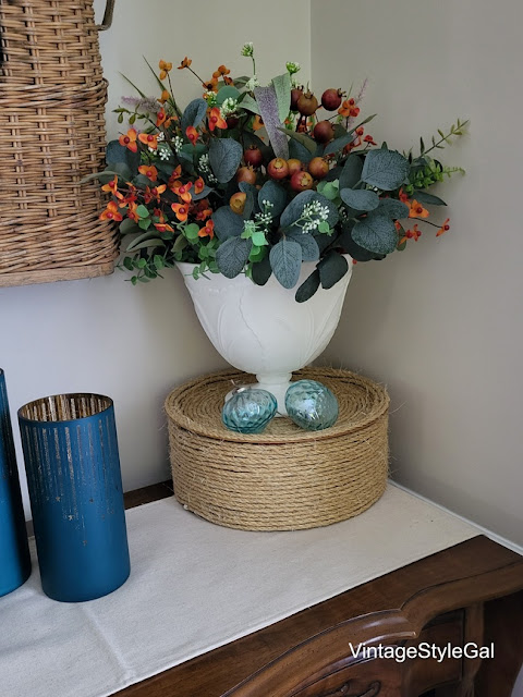 Farmhouse Repurposed Cookie Tin