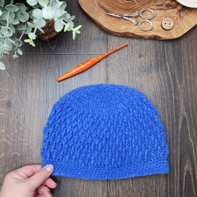 Bright Blue Alpine Hat