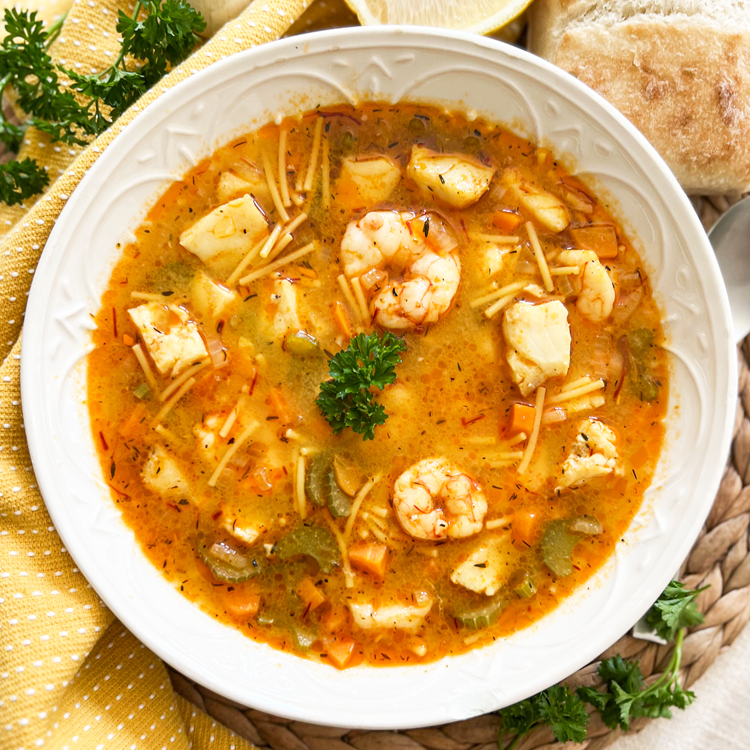 Classic Spanish Fish Soup | Authentic Flavors & Done In 30 Minutes ...