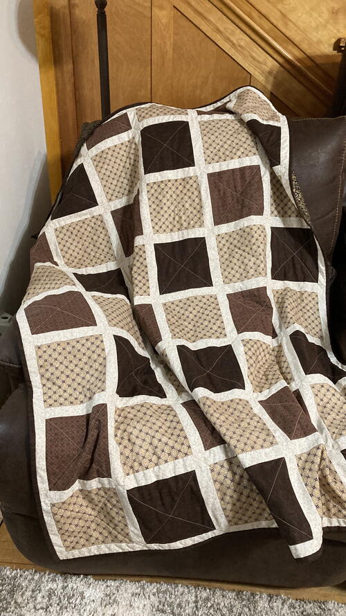 Simple Blocks Beginning Quilt Pattern