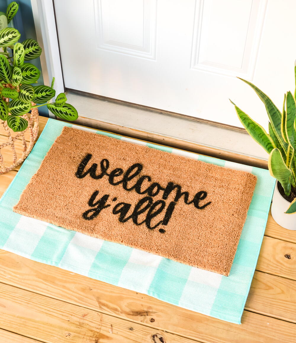 Custom Doormat | FaveCrafts.com