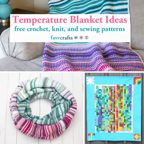 Temperature Blanket Historical Year Long Crochet Along Throw