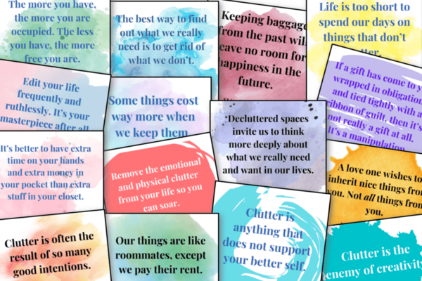 120 +inspirational Declutter Quotes