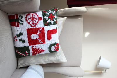 Cozy Christmas Cushion