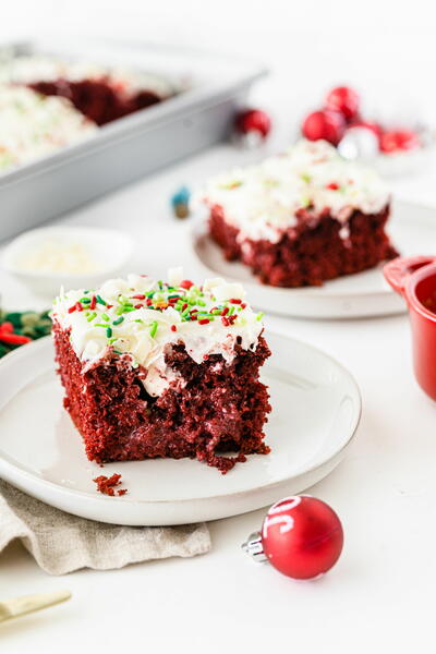 Christmas Poke Cake