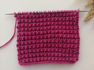 Byzantine Ribbed Knit Stitch Free Pattern · Crazy Hands