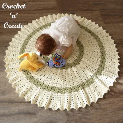 Circular Baby Blanket