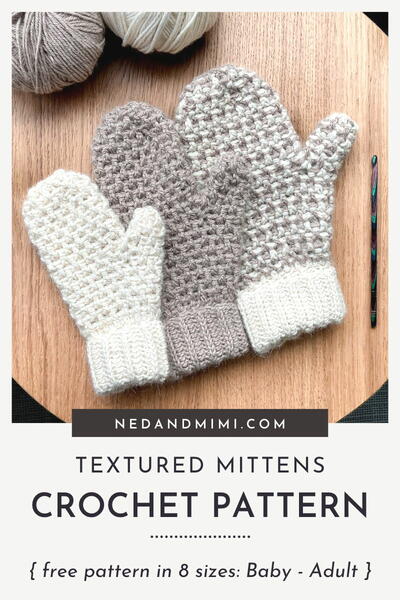Calida Mittens In Baby, Child And Adult Sizes