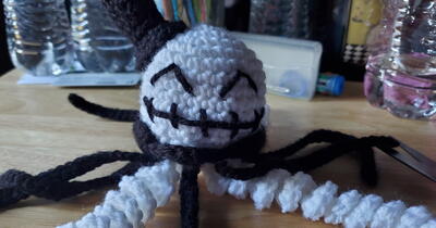 Crochet Halloween Ghost Jellyfish Pattern