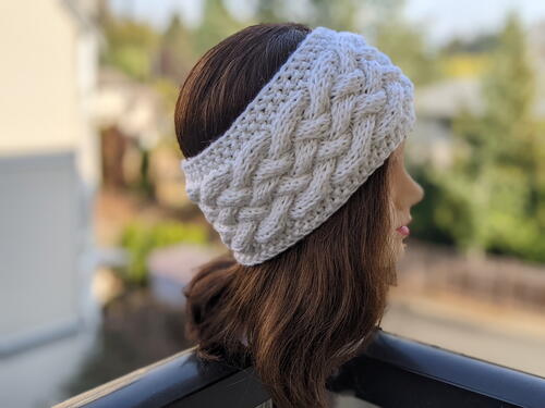 Cabled Headband