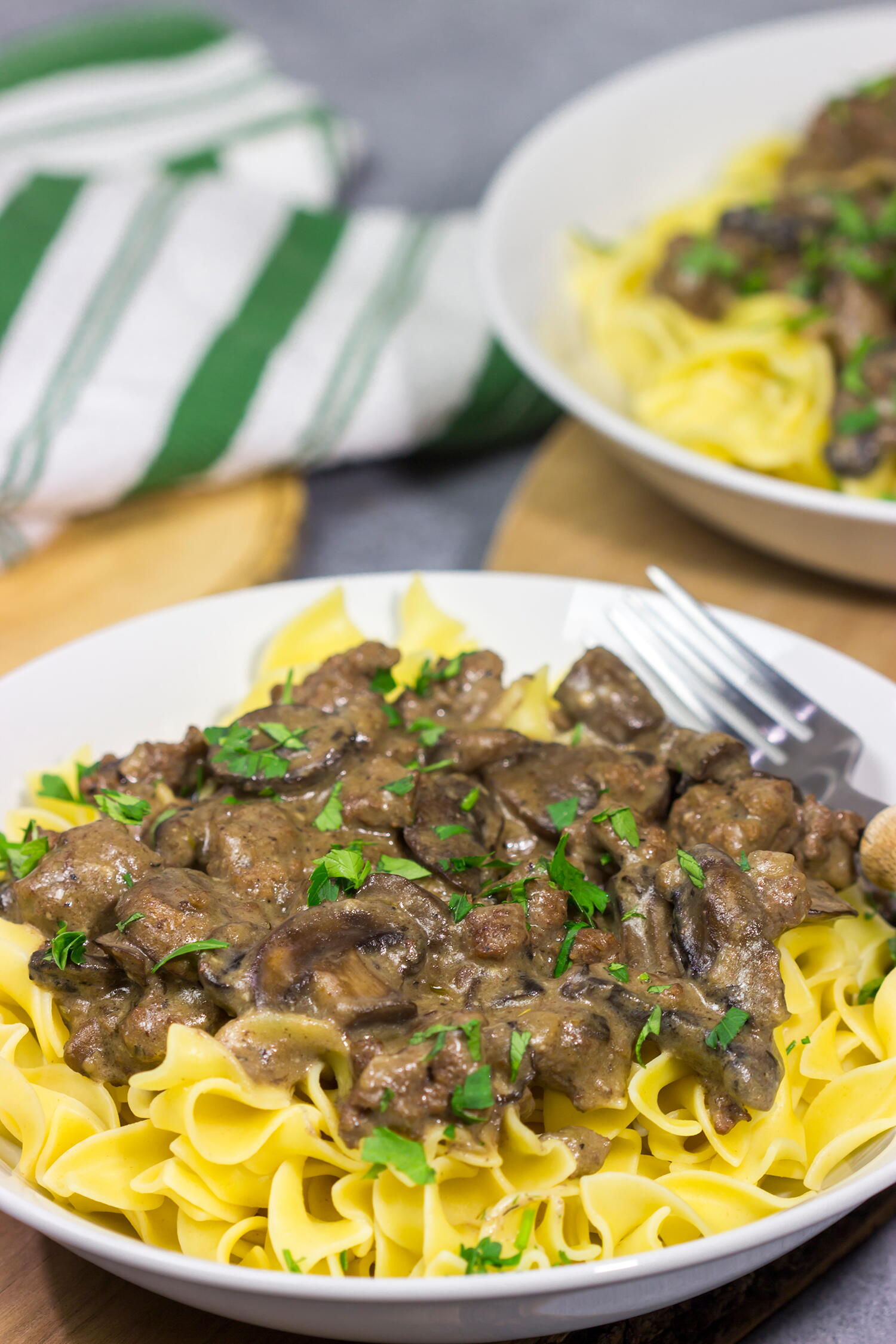 Ground Beef Stroganoff | RecipeLion.com